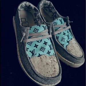 Custom made Louis Vuitton hey dudes